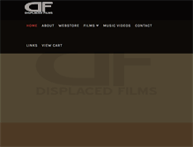 Tablet Screenshot of displacedfilms.com